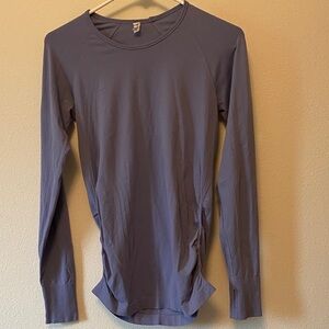 Athleta Long Sleeve Purple Top